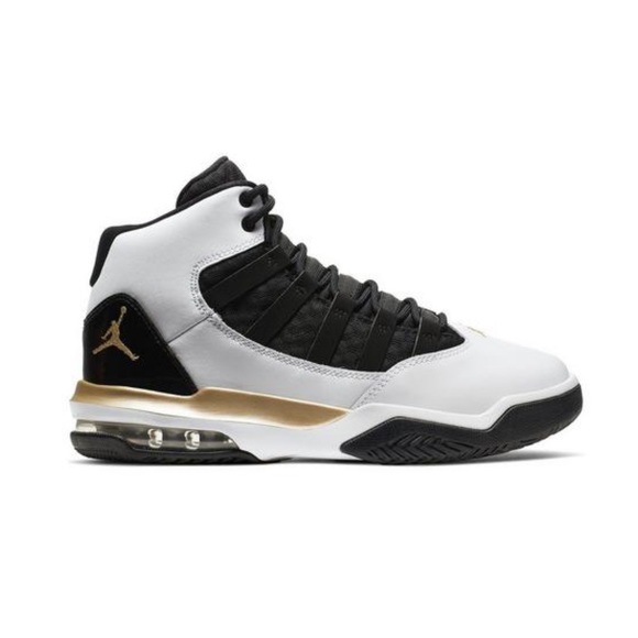 jordan white gold black